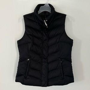 GUC Eddie Bauer black down vest, size medium